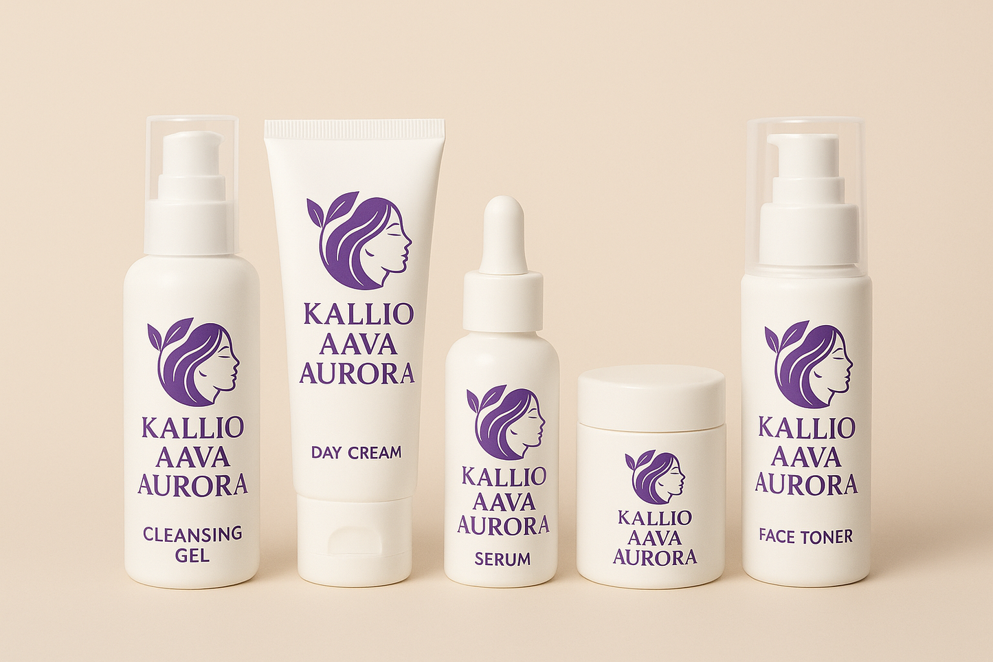 Kallio Aava Aurora – Complete Radiance Skincare Set
